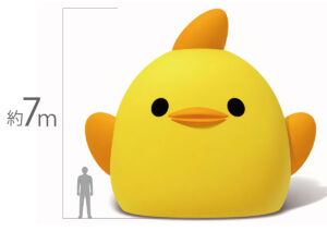 【注目企画③】名古屋・中川運河に巨大ぴよりんが出現！？